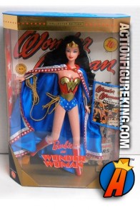 1999 Barbie WONDER WOMAN fashion figure from MATTEL.