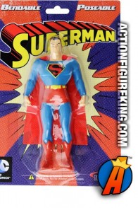 NJ CROCE DC COMICS THE NEW FRONTIER 5.5-INCH SUPERMAN BENDABLE FIGURE