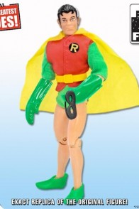 Series 3 Retro Mego Batman Figures Robin with Removable Mask