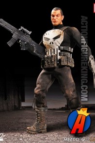 MEZCO 1:12 COLLECTIVE Previews Exclusive THE PUNISHER DELUXE ACTION FIGURE