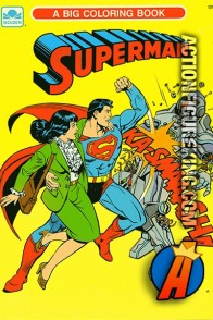Superman - A Big Coloring Book from Golden.