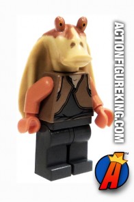 STAR WARS JAR JAR BINKS minifigure from LEGO.