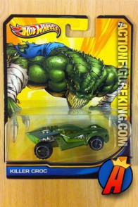 Killer Croc die-cast vehicle from Hot Wheels circa 2013.