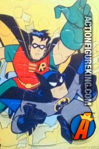Batman and Robin Animated Series 12-piece frame-tray jigsaw puzzle from Golden.