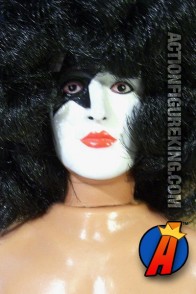 1977 Mego sixth scale Paul Stanley action figure with authentic fabric outfit.