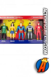 NJ CROCE DC COMICS THE NEW FRONTIER FIVE-PACK 5.5-INCH BENDY FIGURES