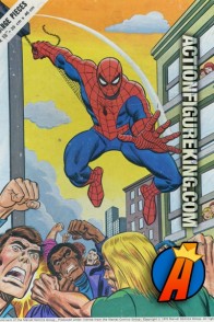 Whitman 100-Piece Spider-Man Mob Scene Jigsaw Puzzle.
