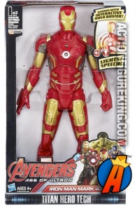 Electronic Titan Hero Tech Iron Man figure from Hasbro.