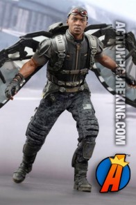 This sixth-scale Winter Soldier Falcon figure from Hot Toys stands approximately 30cm tall.