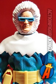 Detailed view of this Mattel Retro-Action 8 inch Captain Cold Figure.