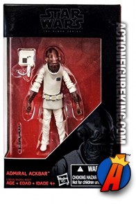 STAR WARS BLACK SERIES 6-Inch Scale ADMIRAL ACKBAR Action Figure from HASBRO.