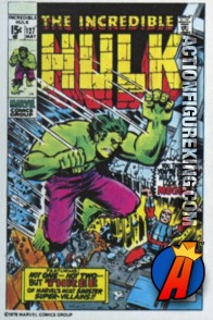 7 of 24 from the 1978 Drake&#039;s Cakes Hulk comics cover series.