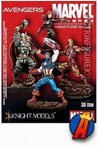 Marvel Universe  355mm AVENGERS Metal Figures from Knight Models.