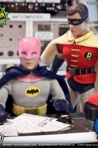 Mego-Style LIMITED EDITION BATMAN CLASSIC TV SERIES PINK COWL 8-INch Action Figure from FTC circa 2014