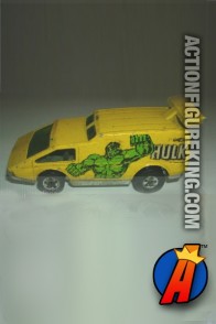 Incredible Hulk die-cast van from Hot Wheels circa 1978.