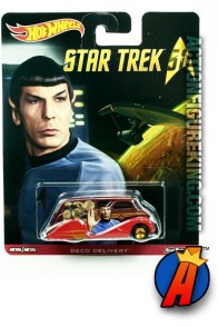 2016 HOT WHEELS STAR TREK MR. SPOCK Die-Cast Deco Delivery Truck.