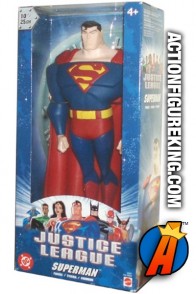 Justice League Animated 10-inch scale Superman roto figure from Mattel.