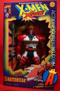 Articulated X-Men X-Force 10-inch Shatterstar action figure from Toybiz.