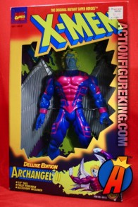X-Men Deluxe 10-inch articulated Archangel II action figure from Toybiz.
