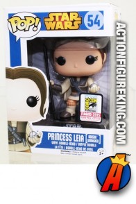 Funko Pop! STAR WARS SDCC Exclusive LEIA as BOUSHH Unmasked Figure.