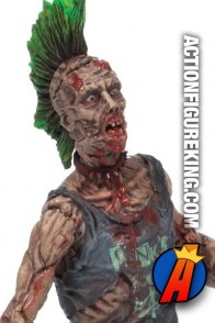 The Walking Dead Series 3 Punk Rock Zombie action figure.