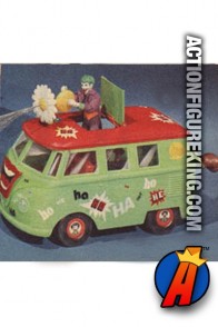 Mego Jokermobile Vehicle and Playset.