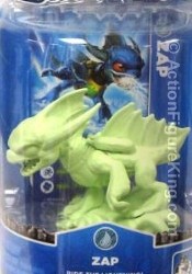 Skylanders Spyro&#039;s Adventure Variant Glow-in-the-Dark Zap figure from Activision.