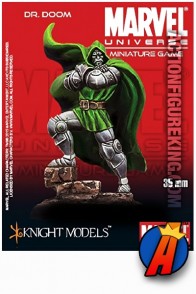 Marvel Universe DR. DOOM 35mm Figure from Knight Models.