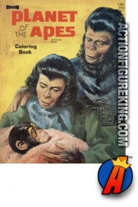 1974 PLANET OF THE APES COLORING BOOK from ARTCRAFT