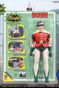 Burt Ward as Robin 8-inch Mego-style action figure with cloth outfit.