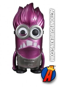 Funko Pop! Movies Despicable Me 2 variant Metallic Evil Minion vinyl bobblehead figure.