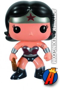 Funko Pop Heroes New 52 Wonder Woman figure.