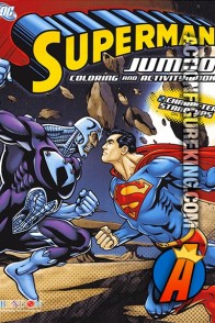 Superman Jumbo Coloring and Activity Book from Bendon.