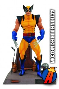 Fully articulated Marvel Select Wolverine action figure from Diamond Select Toys.