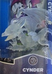 Skylanders Spyro&#039;s Adventure Variant Crystal Clear Cynder figure from Activision.