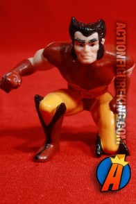 Wolverine PVC figure appears in his classic brown and orange uniform.