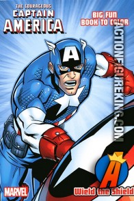 Captain America Wield the Shield coloring book from Dalmatian Press.