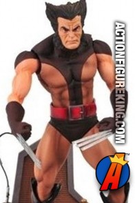 Fully articulated Marvel Select Wolverine Unmasked action figure from Diamond Select Toys.
