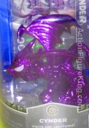 Skylanders Spyro&#039;s Adventure Variant Purple Sarkle Cynder figure from Activision.