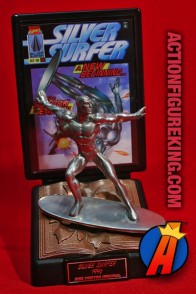 MARVEL COMICS Comic Book Champions Pewter SILVER SURFER Figure.