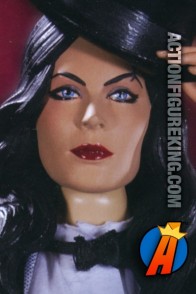 Beautiful 13-Inch DC Direct Zatanna action-figure with authentic fabric oufit.