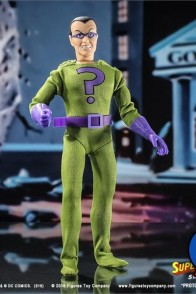 Megoesque eight-inch Super Friends Riddler action figure.