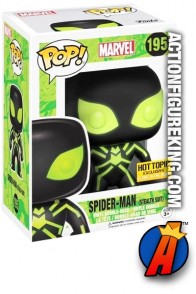 Funko Pop! Marvel STEALTH SUIT SPIDER-MAN Figure Number 195.