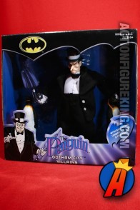 A packaged sample of this Hasbro 9-inch Gotham City Villains Penguin figure.