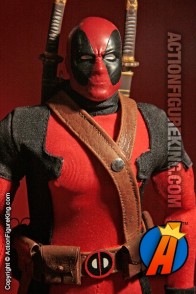 From Marvel Comics comes this Custom sixth-scale Deadpool figure.