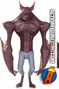 Full view of this Man-Bat animated figure from DC Collectibles.