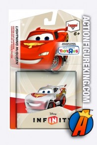 Disney Infinity Cars Crystal Lightning McQueen exclusive figure.