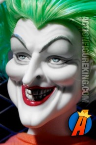 Tonner Arkham Asylum Joker dressed figure.