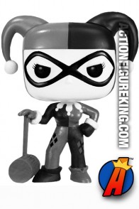 Funko Pop! Variant Black and White Harley Quinn figure number 45.