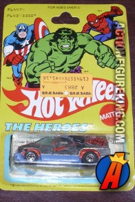 Hot Wheels Silver Surfer die-cast van circa 1978.